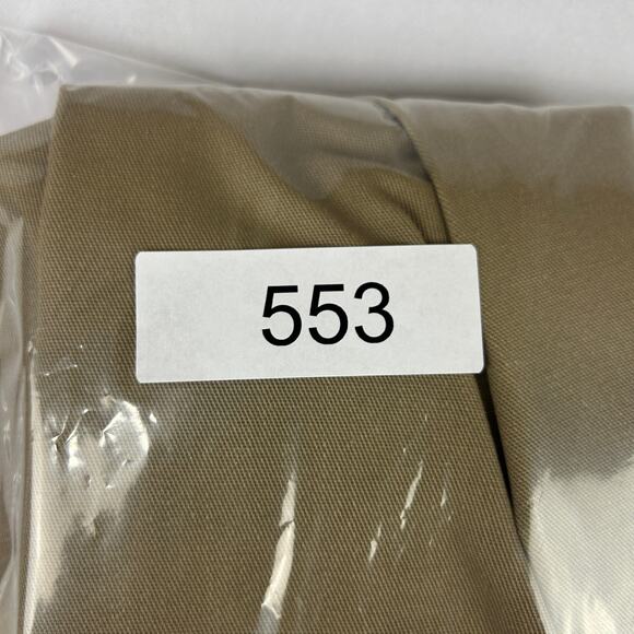 Re/Done Khaki Super Wide Trouser Pant 32" Inseam 436-20WSWTROU Women's Size 27 - Picture 11 of 11